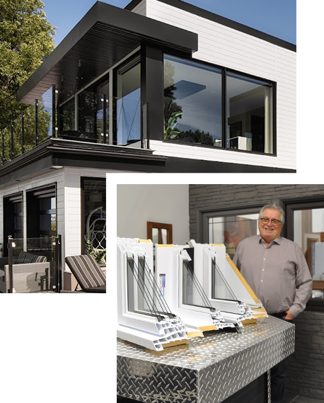 Portes et Fenêtres 20/20 offre une gamme de produits de première qualité, combinée à une expertise de plus de 10 ans. / Windows and Doors 20/20 offers a range of top quality products, combined with over 10 years of expertise.